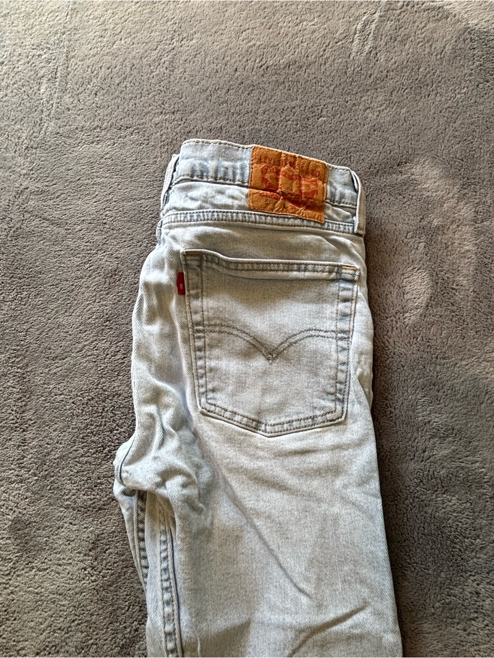 Levi's Men's Light Blue Slim Straight Jeans